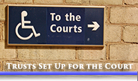 Trusts set up for the courts image
