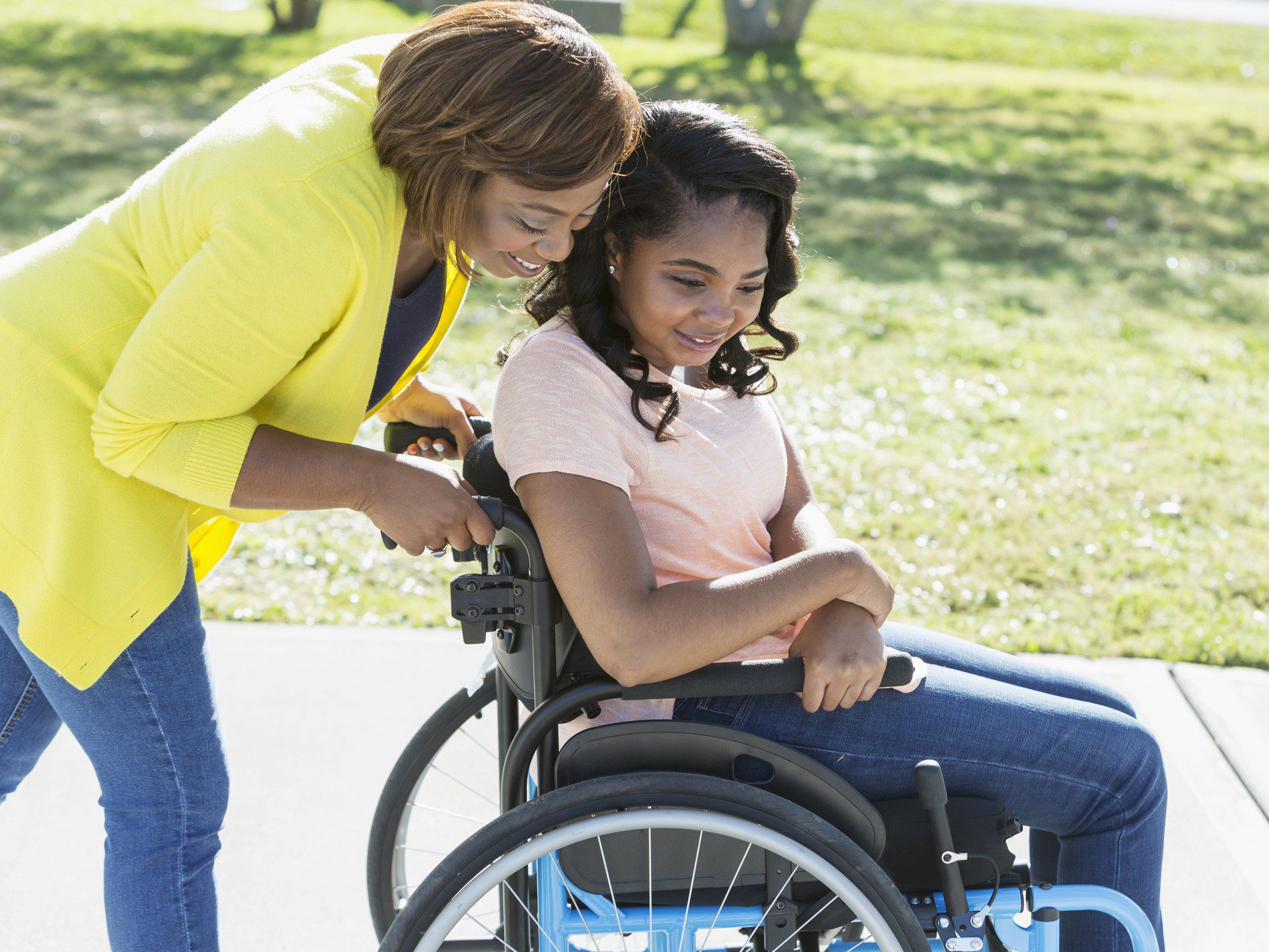 Caring interaction between two individuals